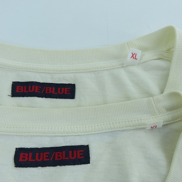 実際に弊社で買取させて頂いたBLUE BLUE/ブルーブルー 半袖Tシャツ 2点セットの画像 2枚目