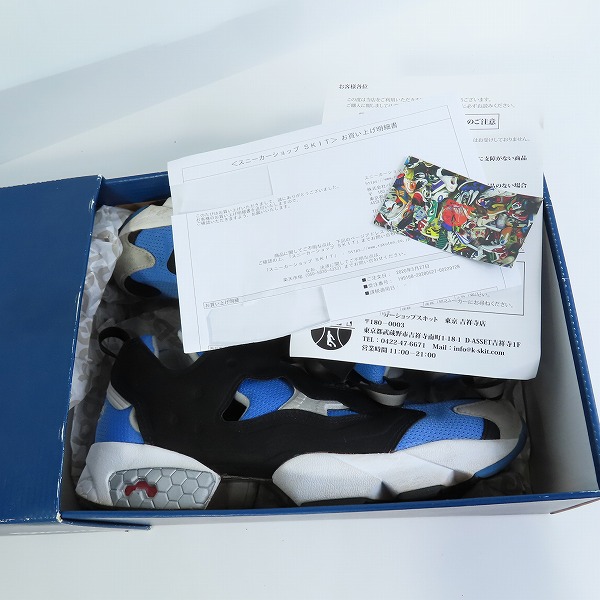 実際に弊社で買取させて頂いたReebok/リーボック INSTA PUMP FURY OG/インスタ ポンプ フューリー オリジナル M48756 29の画像 8枚目