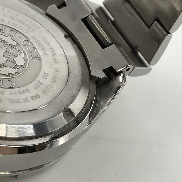実際に弊社で買取させて頂いたCITIZEN/シチズン プロマスター 電波ソーラー エアダイバーズ/H112-T016651の画像 6枚目
