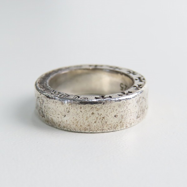 実際に弊社で買取させて頂いたCHROME HEARTS/クロムハーツ 6mmスペーサー ダガーリング 9-9.5号の画像 4枚目