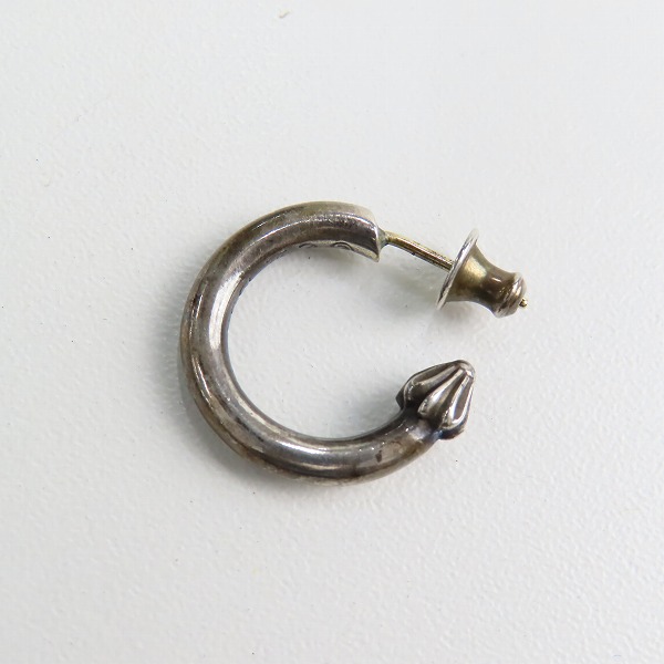 実際に弊社で買取させて頂いたCHROME HEARTS/クロムハーツ プレーンフープピアス