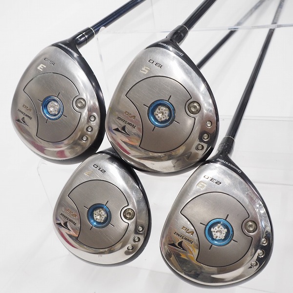 実際に弊社で買取させて頂いたBRIDGESTONE/ブリヂストン TOURSTAGE/ツアーステージ ViQ フェアウェイウッド 3w,5w,7w,9w 4本セット TV-50α FLEX：R