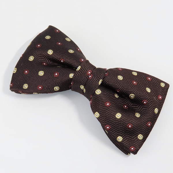 実際に弊社で買取させて頂いたGLAD HAND/グラッドハンド ブラウン総柄蝶ネクタイ