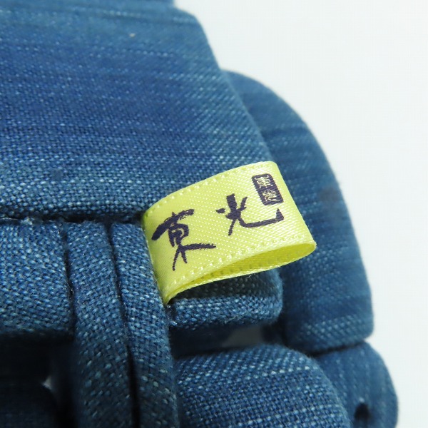 実際に弊社で買取させて頂いたBE@RBRICK/ベアブリック 柿沼東光 ART OF LIVING 木目込み 藍染 の画像 7枚目