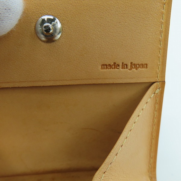 実際に弊社で買取させて頂いたGANZO/ガンゾ コードバン コインケース ブラックの画像 5枚目