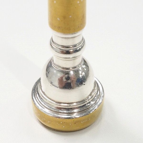 実際に弊社で買取させて頂いたYAMAHA/ヤマハ 15E4 シルバー/ゴールド トランペット用マウスピースの画像 2枚目