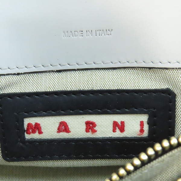 実際に弊社で買取させて頂いたMARNI/マルニ トランク ミニショルダーバッグの画像 4枚目