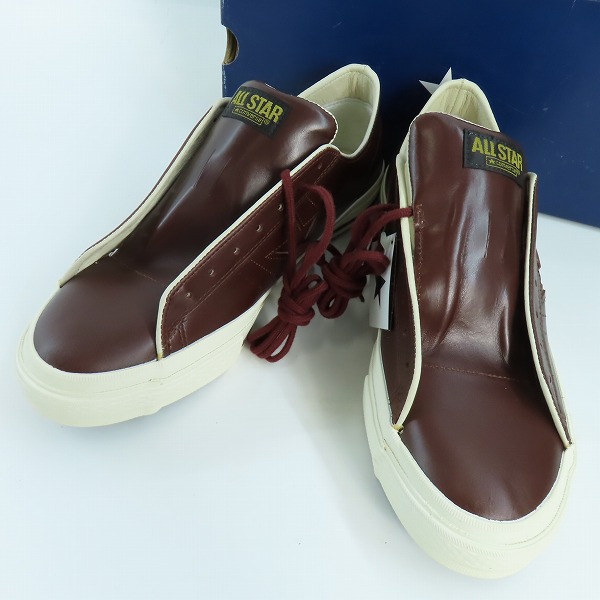 実際に弊社で買取させて頂いた【未使用】CONVERSE/コンバース ONE STAR ワンスター INFAN OX スニーカー ブラウン/9