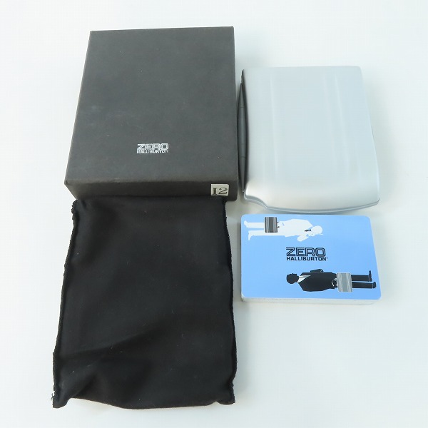 実際に弊社で買取させて頂いたZERO HALLIBURTON/ゼロハリバートン カードケース 名刺入れの画像 6枚目