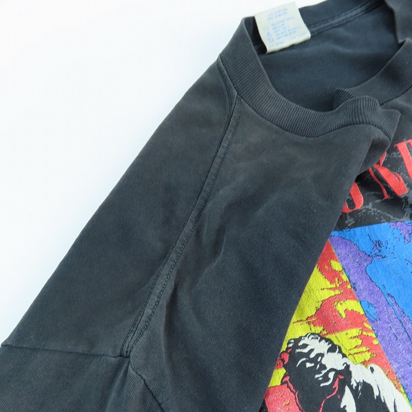 実際に弊社で買取させて頂いたMETALLICA/メタリカ GUNS'N ROSES/ガンズアンドローゼズ 1992年 ツアー ヴィンテージ バンドTシャツ/バンT/XLの画像 5枚目