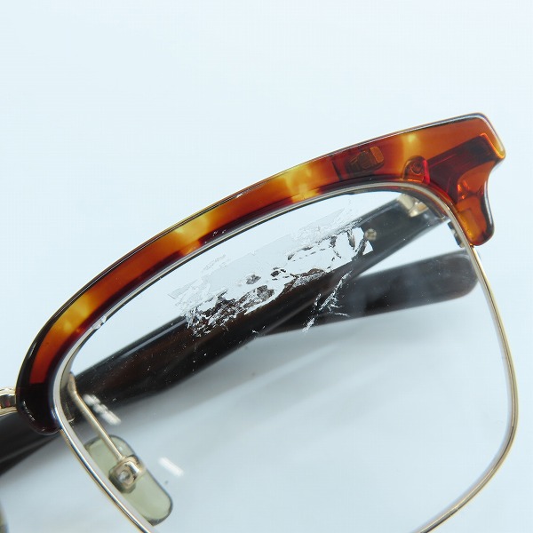 実際に弊社で買取させて頂いた999.9/フォーナインズ 眼鏡/メガネフレーム/アイウェア M-96の画像 8枚目