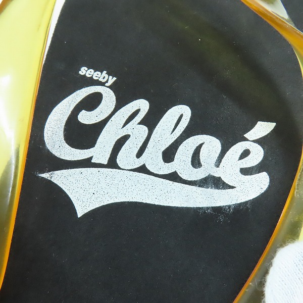実際に弊社で買取させて頂いたSEE BY CHLOE/シーバイクロエ ビーチサンダル の画像 5枚目