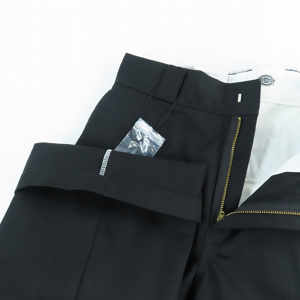 実際に弊社で買取させて頂いた【未使用】DICKIES/ディッキーズ DOUBLE KNEE WORK PANTS-BLACK/ワークパンツ 85283-BK/28の画像 2枚目