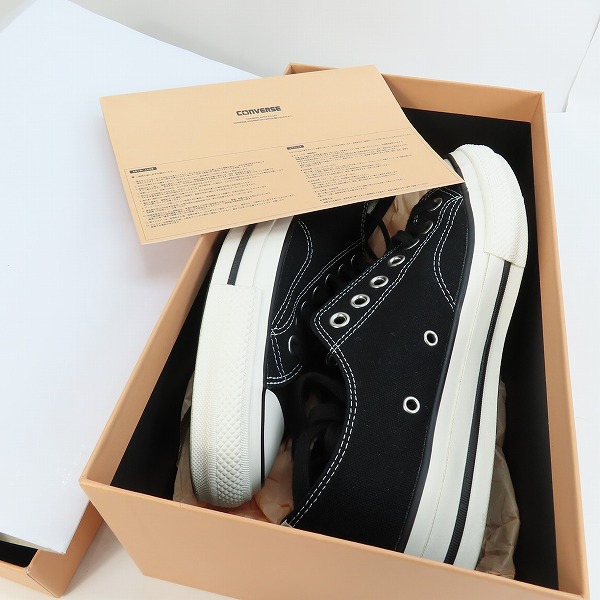 実際に弊社で買取させて頂いたCONVERSE/コンバース ADDICT CHUCK TAYLOR CANVAS OX アディクト チャックテイラー 1AD989/27の画像 8枚目