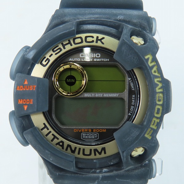 実際に弊社で買取させて頂いたG-SHOCK/Gショック FROGMAN/フロッグマン 2000年 W.C.C.S.世界サンゴ DW-9902GWC-8JR【動作未確認】