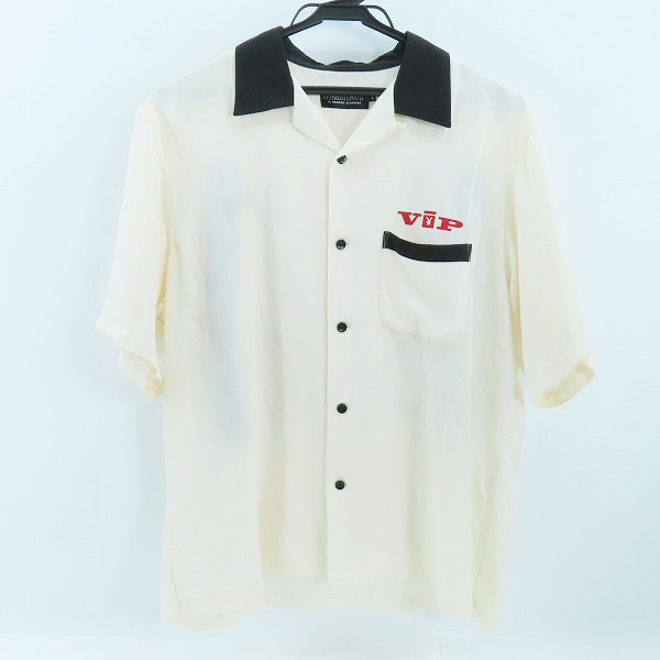実際に弊社で買取させて頂いたHYSTERIC GLAMOUR/ヒステリックグラマー  PLAY BOY ボーリング シャツ/02222AH05/L