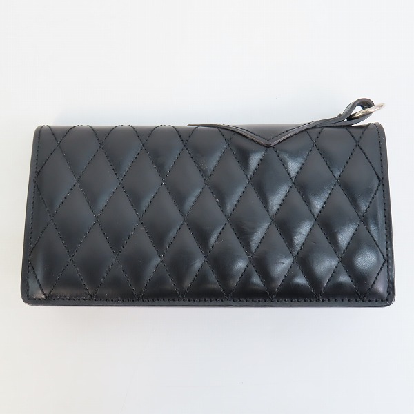 実際に弊社で買取させて頂いたRUDE GALLERY/ルードギャラリー BLACK REBEL OUTSIDERS DIA QUILTED LEATHER WALLET レザーウォレット