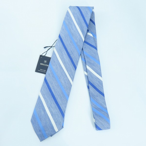 実際に弊社で買取させて頂いた【未使用】BREUER/ブリューワー ネクタイ 2点セットの画像 2枚目