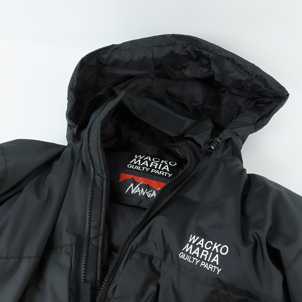 実際に弊社で買取させて頂いたWACKO MARI×NANGA/ワコマリア ×ナンガ 21AW DOWNJACKET TYPE-1 /ダウンジャケット/Lの画像 2枚目