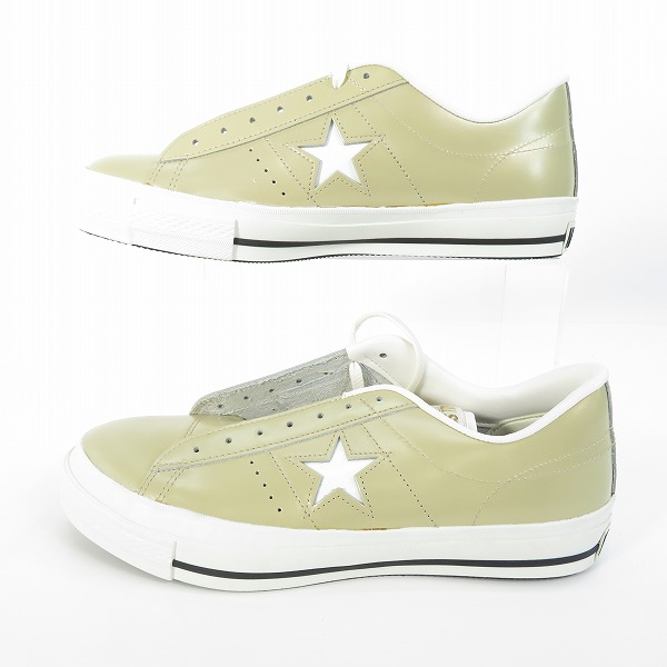 実際に弊社で買取させて頂いたCONVERSE/コンバース ONE STAR CELERITY OX ワンスター GLD/WHT/9の画像 3枚目