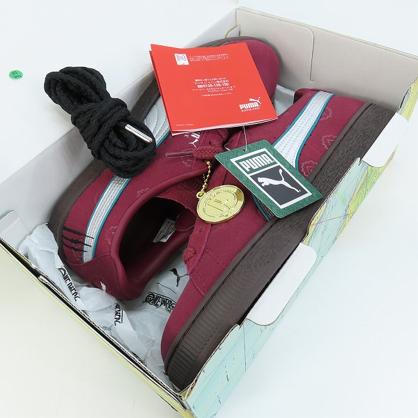 実際に弊社で買取させて頂いた【未使用】 PUMA/プーマ Suede ONE PIECE スニーカー 396521-01/27の画像 7枚目