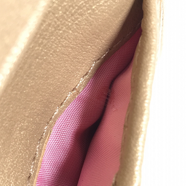 実際に弊社で買取させて頂いたCOACH/コーチ レザー二つ折り財布の画像 6枚目