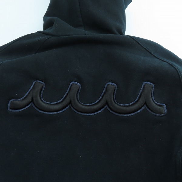 実際に弊社で買取させて頂いたAKM×muta/エーケーエム×ムータ ジップアップ スウェット パーカー JO43/Mの画像 5枚目