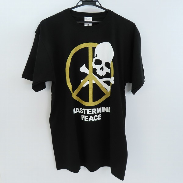 実際に弊社で買取させて頂いたmastermind JAPAN/マスターマインド FINAL COUNT DOWN/ファイナルカウントダウン PEACE ラメ Tシャツ L