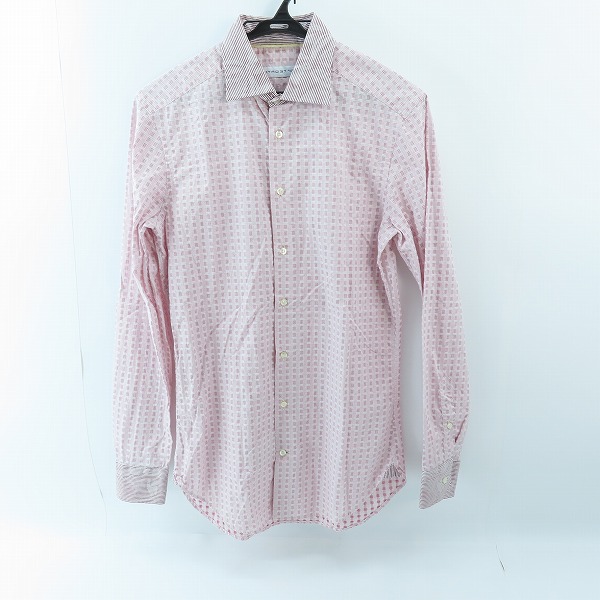 実際に弊社で買取させて頂いたETRO/エトロ 柄切替/総柄 長袖シャツ 162-11454-3005/37