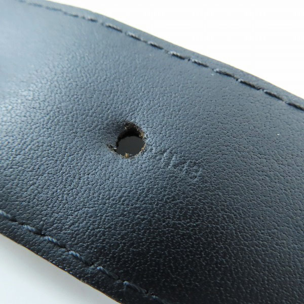 実際に弊社で買取させて頂いたLOUIS VUITTON/ルイヴィトン サンチュールポンヌフ ダミエ レザー ベルト M9402の画像 5枚目