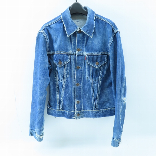 実際に弊社で買取させて頂いたLevi's/リーバイス ビッグE/ボタン裏刻印D デニムジャケット/ジージャン