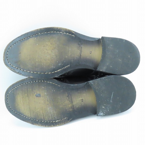 実際に弊社で買取させて頂いたalfredoBANNISTER IN/アルフレッドバニスター ウイングチップ レザーシューズ 5251301008 42の画像 2枚目