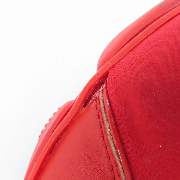 実際に弊社で買取させて頂いたGIVENCHY/ジバンシー ローカットスニーカー/ダッドシューズ レッド FR 0178/40の画像 6枚目