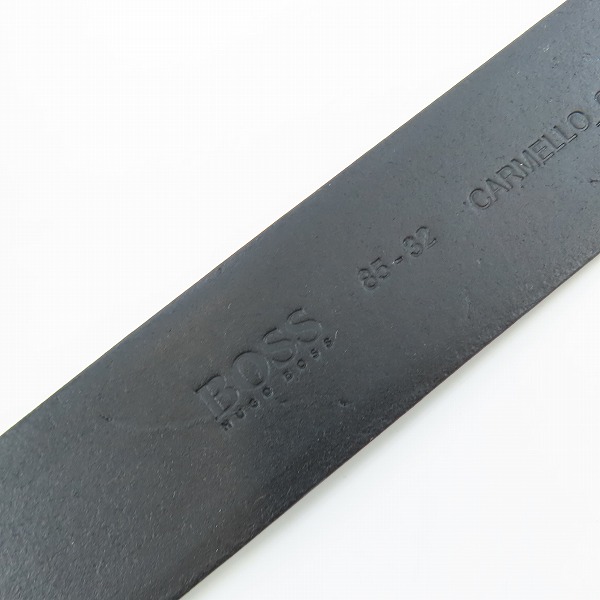 実際に弊社で買取させて頂いたHUGO BOSS/ヒューゴボス レザーベルト 85-32の画像 3枚目