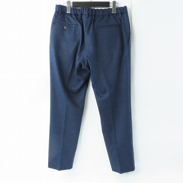 実際に弊社で買取させて頂いたTOMORROWLAND/トゥモローランド ウールフランネル ノープリーツイージースラックス  61-04-15-04/Sの画像 1枚目