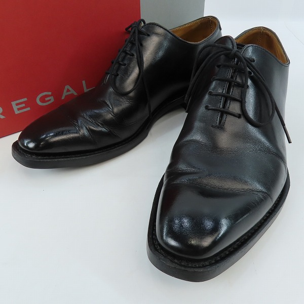 実際に弊社で買取させて頂いたREGAL/リーガル GORE-TEX/ゴアテックス ホールカット レザー ドレス/ビジネス シューズ W70B CE/23.5
