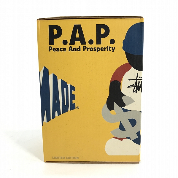 実際に弊社で買取させて頂いた【未開封】STUSSY×MEDICOM TOY/ステューシー×メディコムトイ P.A.P. フィギュア