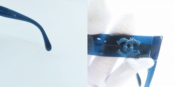 実際に弊社で買取させて頂いたCHANEL/シャネル ココマーク サングラス/アイウェア 5357-Aの画像 8枚目