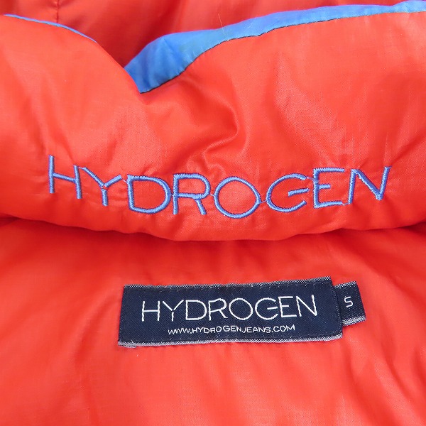 実際に弊社で買取させて頂いたHYDROGEN/ハイドロゲン フード付きダウンベスト/Sの画像 5枚目