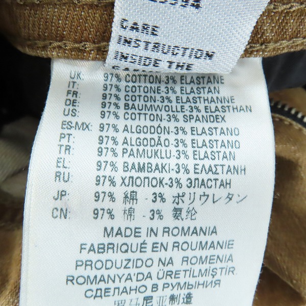 実際に弊社で買取させて頂いたDIESEL/ディーゼル THOMMER-SP SLIM SKINNY スキニーデニムパンツ W34L32の画像 4枚目