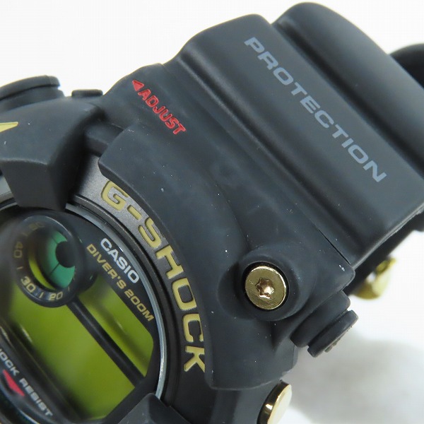 実際に弊社で買取させて頂いたG-SHOCK/Gショック FROGMAN/フロッグマン 7周年記念/7th スクリューバック DW-8201NT-1JR【動作未確認】の画像 4枚目