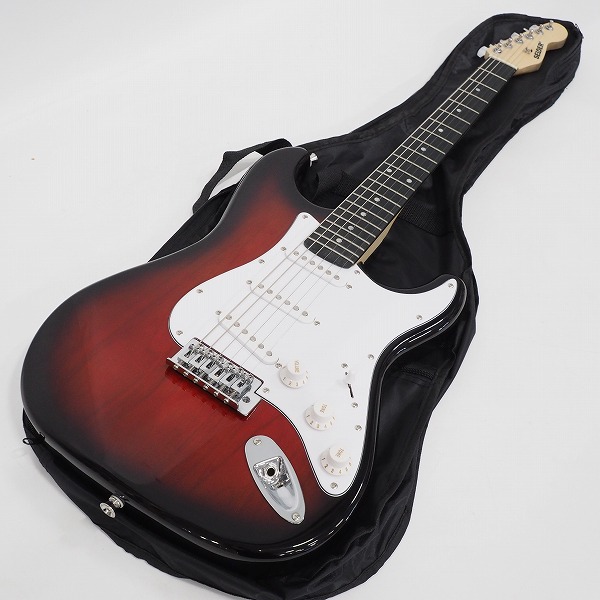 実際に弊社で買取させて頂いた★【難有り】SELDER/セルダー ストラトキャスターType エレキギター ソフトケース付