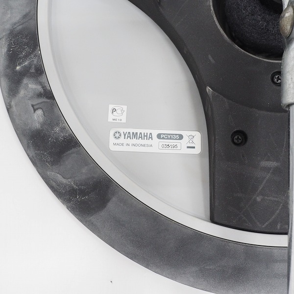 実際に弊社で買取させて頂いた★【動作未確認】YAMAHA/ヤマハ PCY155・PCY135 電子ドラム用 シンバルパッド 3個セット スタンド付きの画像 6枚目