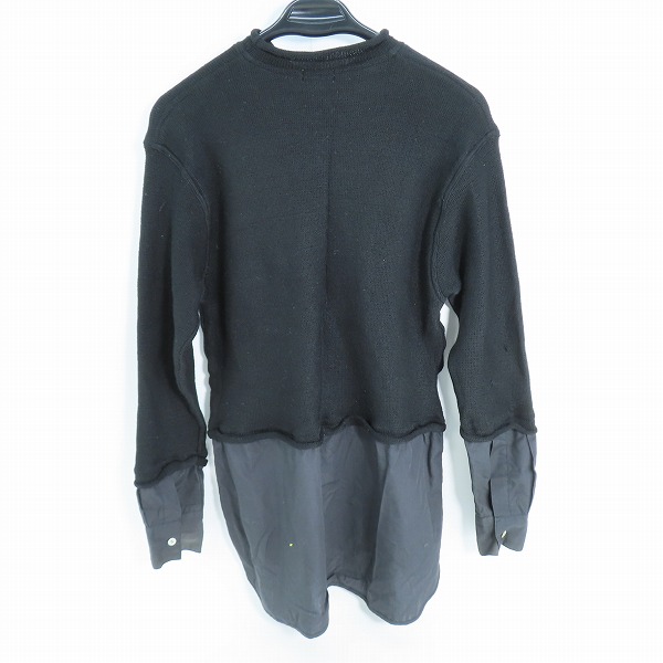 実際に弊社で買取させて頂いたPaul Smith/ポールスミス 切り替え ニットカットソー/Lの画像 1枚目