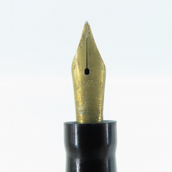 実際に弊社で買取させて頂いたMABIE-TODD SWAN/マービートッドスワン BLACK BIRD/ブラックバード ペン先刻印 14CT  ビンテージ 万年筆の画像 5枚目