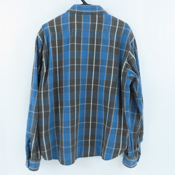 実際に弊社で買取させて頂いたTENDERLOIN/テンダーロイン チェック柄 長袖シャツ XLの画像 1枚目