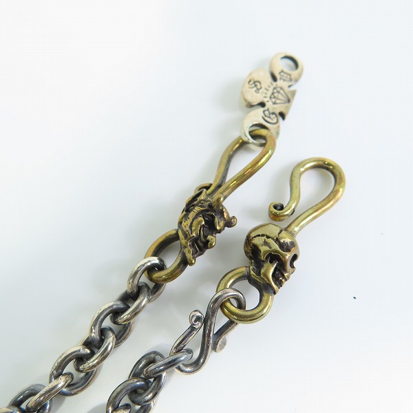 実際に弊社で買取させて頂いたGangsterville×galcia/ギャングスタービル×ガルシア DICE TOP/CHIAN SET/ダイス ネックレスの画像 5枚目