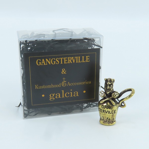 実際に弊社で買取させて頂いた(4)GANGSTERVILLE×Galcia/ギャングスタービル×ガルシア POISON BOTTLE ブラス/真鍮 ペンダントトップの画像 6枚目