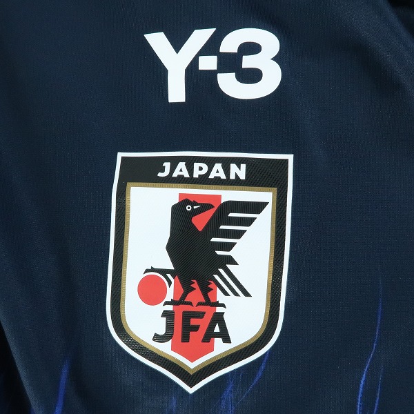 実際に弊社で買取させて頂いたY-3/ワイスリー サッカー日本代表 2024 ホーム オーセンティック 長袖ユニフォーム IS5611/Mの画像 6枚目