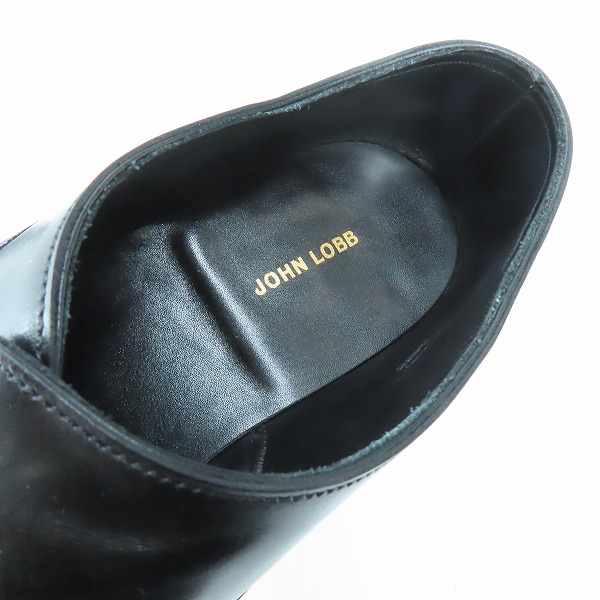 実際に弊社で買取させて頂いたJOHN LOBB/ジョンロブ PHILIP II LOAFER フィリップ2 ローファー シューツリー付き 6の画像 4枚目